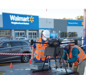 速度和效率：沃尔玛和DroneUp扩大无人机交付