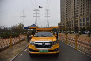 无人机“移动机巢”上线！武汉输电线路巡检开启“航母模式”