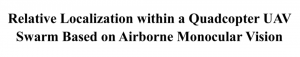 论文分享 | 基于机载单目视觉的四旋翼无人机群内相对定位