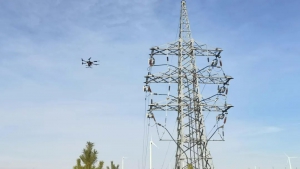 抗风性15米/秒！氢旋四号交付金风绿能山地无人机自动巡检项目