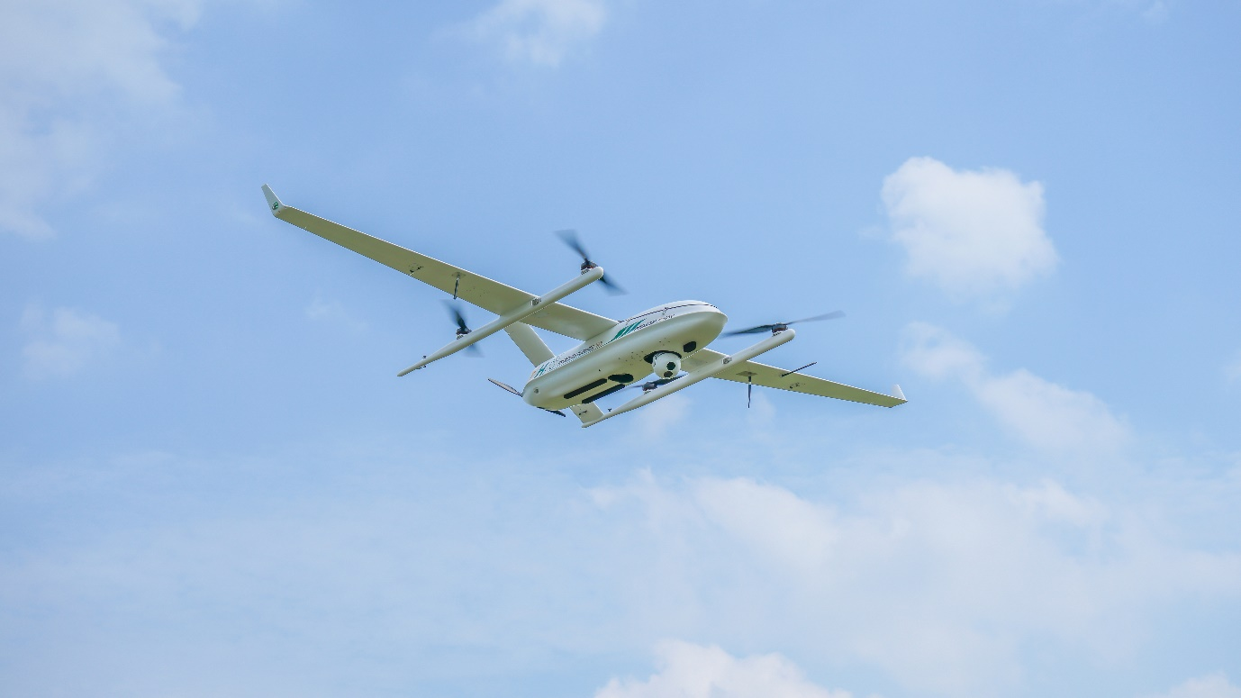 DJ25 氢电混动垂直起降固定翼无人机