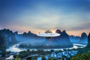 智航载人飞碟亮相央视《焦点访谈》深圳低空经济展翅高飞