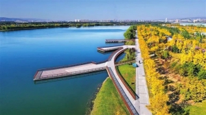 山西太原：大气治理成效明显，北斗无人机飞行中