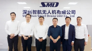 昆山市领导莅临智航无人机，共谋eVTOL载人飞碟与工业无人机研发投资合作新篇章