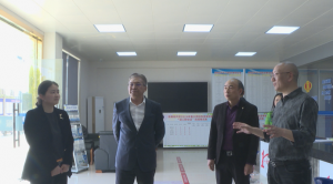 湖南省中小企业服务中心党委书记、主任张雪一行调研茶陵精飞智能科技有限公司