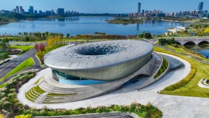 兴隆湖这里可以体验“无人机外卖”送餐啦！