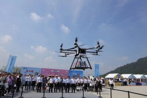 丰翼无人机助力阳山水蜜桃从“枝头”到“舌头”甜蜜提速