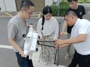 孝感市国动办组织开展无人机操控训练