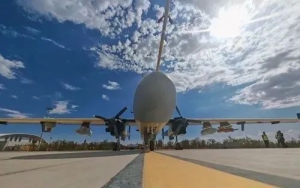 新疆首次在东天山采用大型无人机“向天借水”