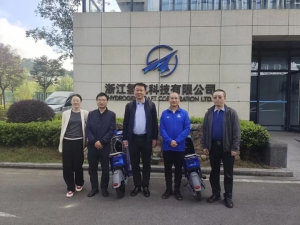 成都市温江区政府莅临指导 年产万套级燃料电池动力组装产线签约