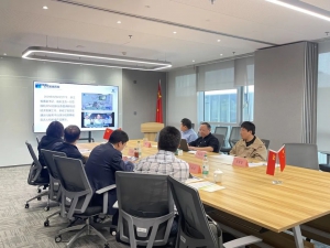 【昊舜动态】正定县领导一行赴昊舜视讯参观交流