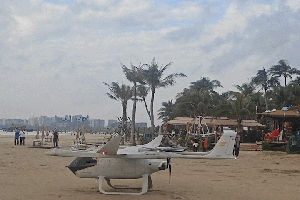 飞鹏动态 | FP-981C“射手座”eVTOL 空运海鲜！成功完成海南文昌岛屿支线飞行