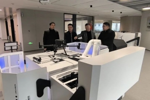 【昊舜视讯】枝江市招商局蔡文局长一行考察杭州昊舜视讯