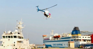 威海海事：海事大型无人机护航春运，全力保障海上通途