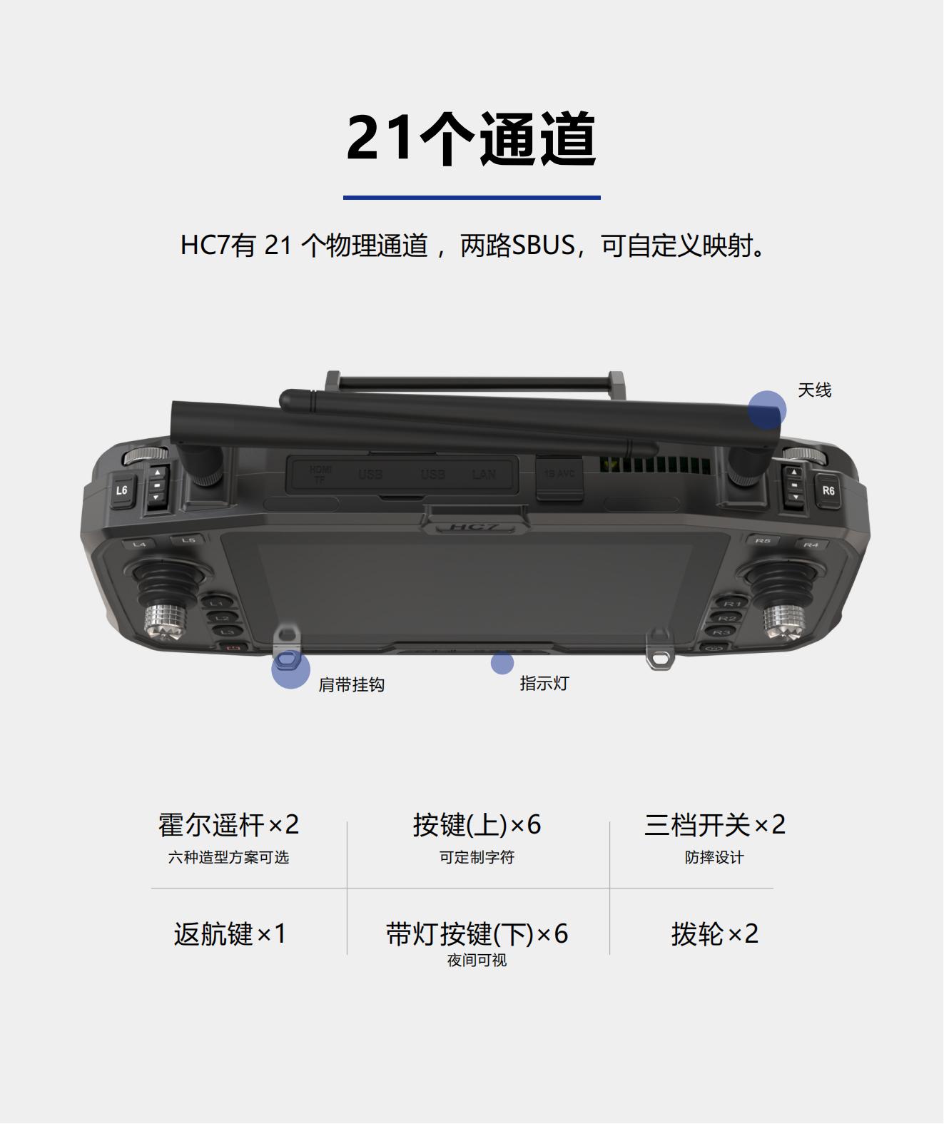 HC7手持安卓地面站