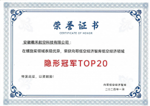 向哥低空经济智库低空经济领域隐形冠军TOP20