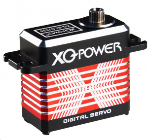 XQ-POWER 25KG无刷无人机机翼舵机 机器人手臂舵机 直升机舵机