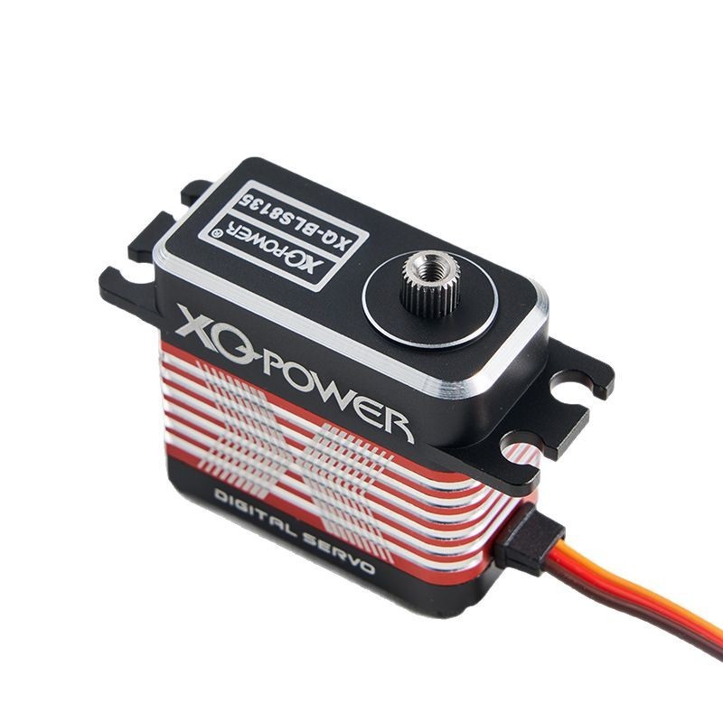 XQ-POWER XQ-BLS135D无刷标准尺寸20-35KG扭力无人机舵机 金属齿舵机可编程舵机
