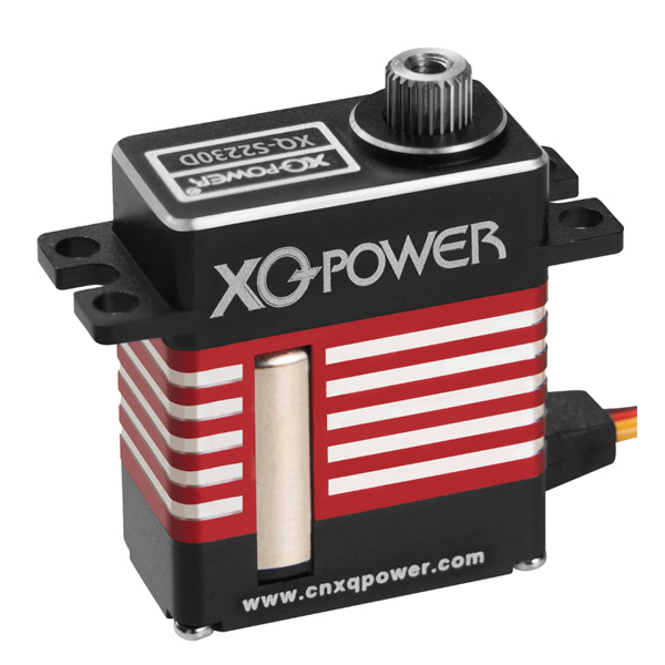 XQ-POWER 窄边舵机XQ2230D 22-32KG无人机云台摄像头控制舵机