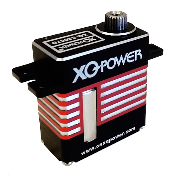 XQ-POWER薄边5-7Kg小型金属舵机无人机用舵机 可定制外观参数