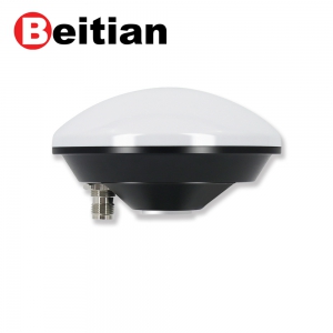 Beitian摊铺机高精度rtk差分GPS北斗四星全频GNSS天线碟型BT-208