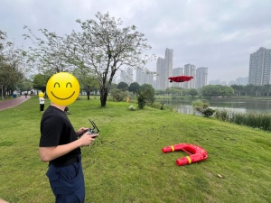 智璟科技水域救援装备演示圆满成功