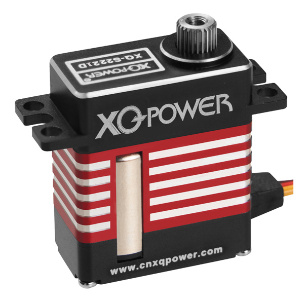 XQ-S2221D 22KG 8.4V窄边舵机航模主翼副翼升降直升机斜盘舵机