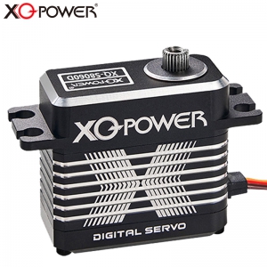 XQPOWER数码舵机62公斤钢齿防水外壳大型航模 无人机挂载专用金属舵机