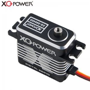 XQ-POWER空心杯舵机40KG扭力钢齿防水外壳大型航模 无人机机无人船舵机