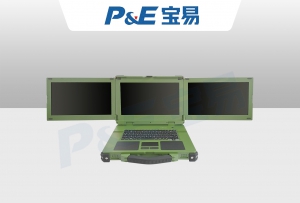 飞腾三屏加固便携式计算机--PER-J15A1701-QT3-F22