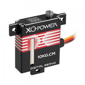 XQ-POWER金属扁舵机11KG扭力钢齿不卡齿遥控航模无人机直升机舵机