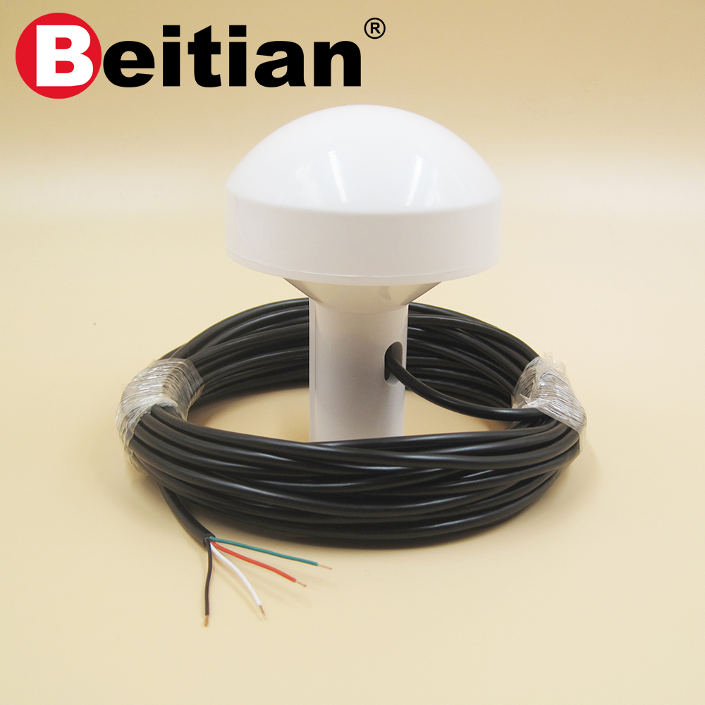 RS232/422/485 5/12V 蘑菇头壳航海GPS接收器 BS-270N