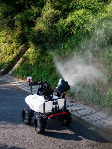 防蚊控蚊，极飞 R 系列无人车，出动！