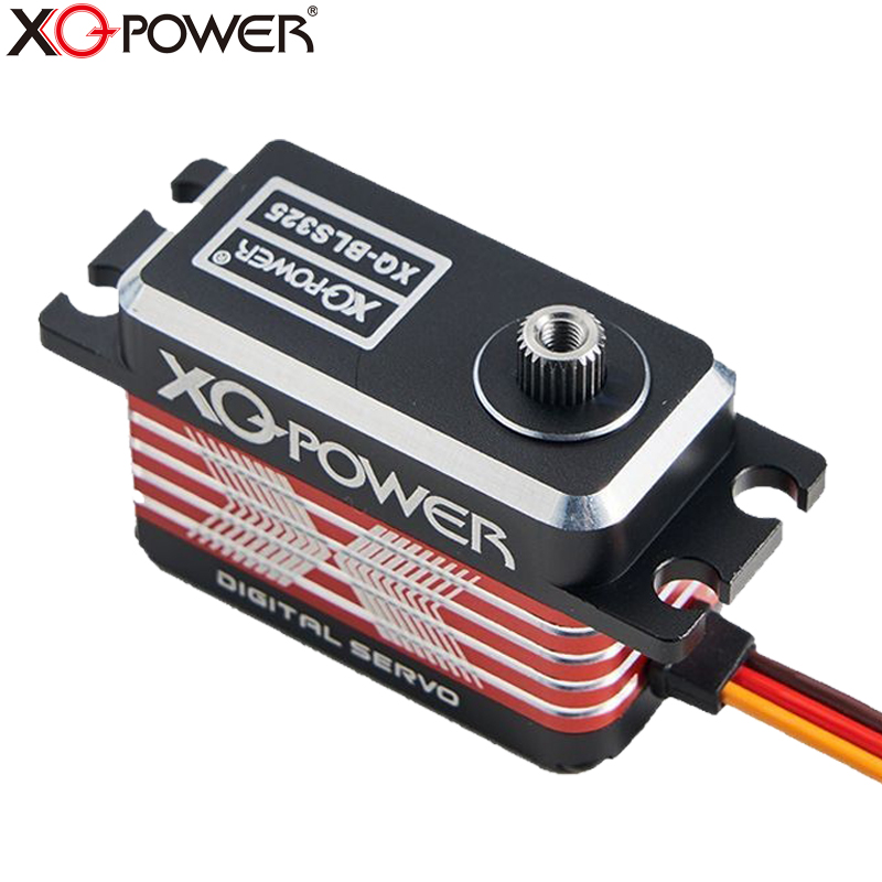XQ-POWER矮身舵机25K 8.4V钢齿轮 高性能 无人机主翼 副翼控制舵机