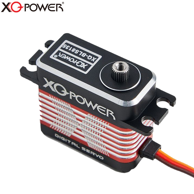 XQ-POWER 35KG 无刷舵机25T钢齿CNC全铝机身高性能 中型固定翼无人机舵机