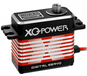 全金属无刷舵机25KG扭力8.4V高压金属防水外壳高精度 固定翼无人机舵机