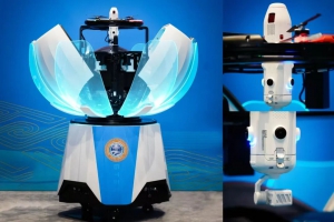 “津”彩上合 智“莲”四海 | 云圣智能“圣·宝莲尊”惊艳亮相上海合作组织峰会，中国低空科技闪耀国际舞台