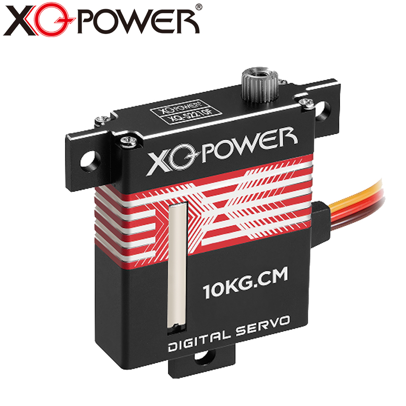 XQ-POWER扁舵机11KG扭力8.4V高压钢齿轮全铝外壳 遥控航模 无人机舵机