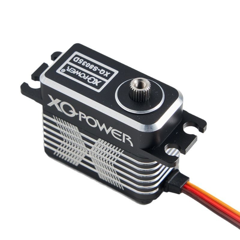 XQ-POWER数码空心杯舵机35KG扭力8.4V防水外壳钢齿轮 固定翼无人机舵机
