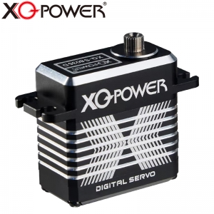 XQ-POWER数码伺服舵机35KG扭力空心杯8.4V钢齿抗冲击高精度 无人机舵机