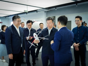 江苏省副省长李忠军一行莅临云圣智能调研指导