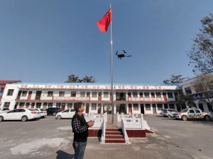 【高质量发展进行时】“翼”起守护美丽乡村 无人机巡查好帮手