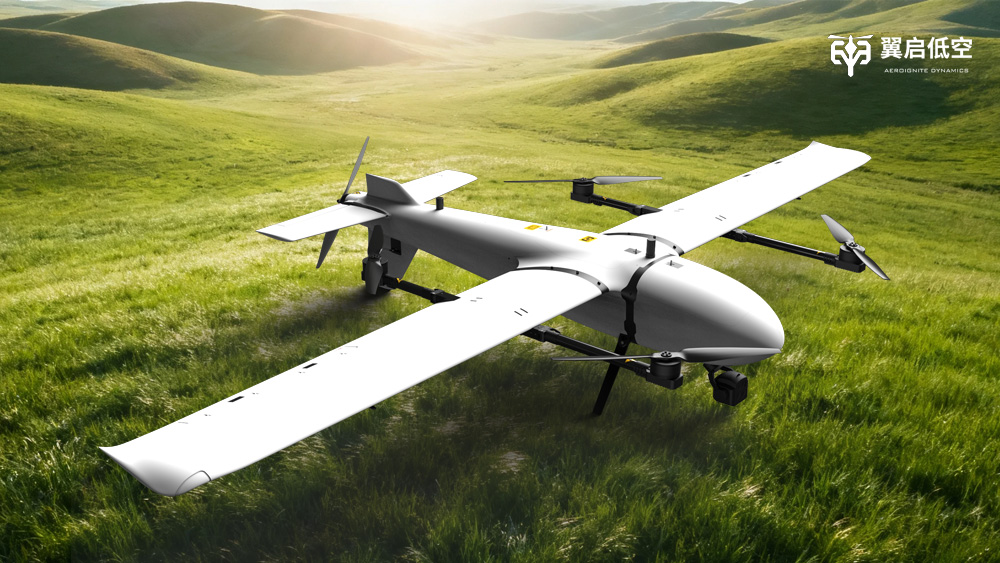 翼启低空F-100：持久可靠的中型无人机解决方案，让大规模作业更轻松