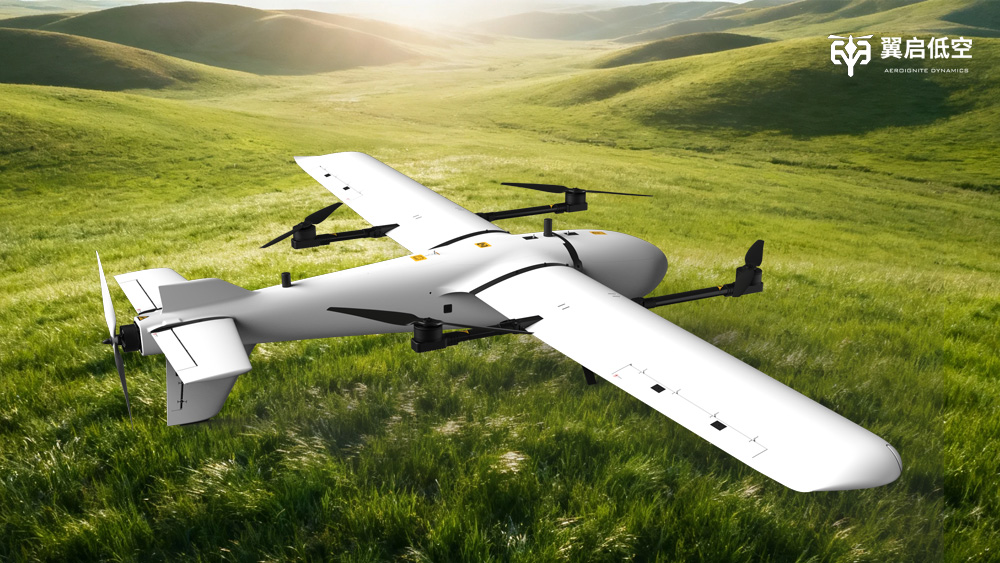 翼启低空F-100：持久可靠的中型无人机解决方案，让大规模作业更轻松