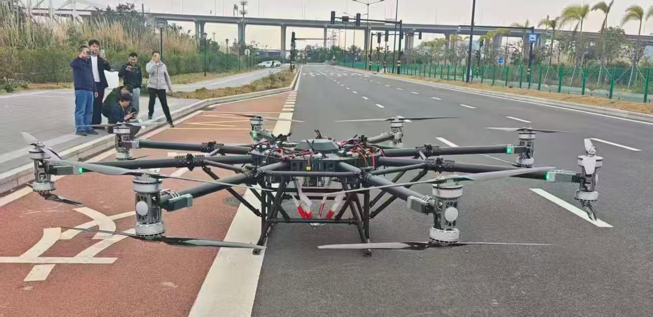 翎翼航空LY400-A16L型280-400公斤载重无人机（T-MOTOR A16L动力）