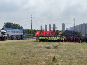 慧明捷资讯｜悬河之畔砺精兵，科技赋能守安澜——开封市防汛抢险应急演练圆满举行－慧明捷空地一体化通信体系硬核护航