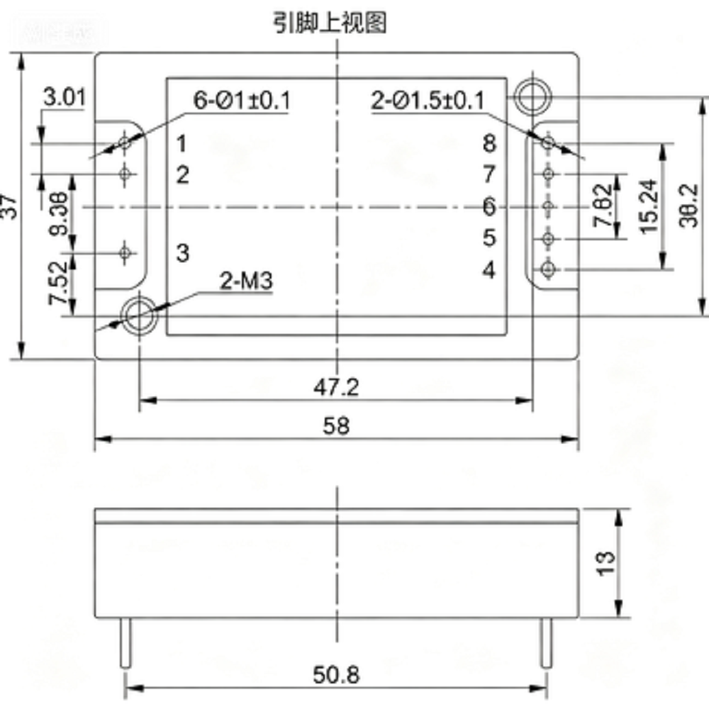 宇拓电源 型号 YUTUO DGM150W 板载式电源模块_无人机网(www.youuav.com) 宇拓电源 型号 YUTUO DGM150W 板载式电源模块_无人机网(www.youuav.com)