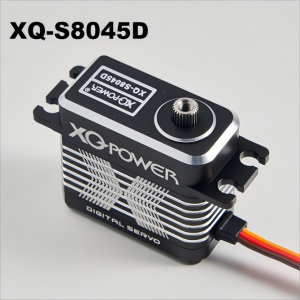 XQ-S8045D 项目OEM 高压数码舵机 车船无人机机械臂通用防水金属齿轮空心杯舵机源头厂家