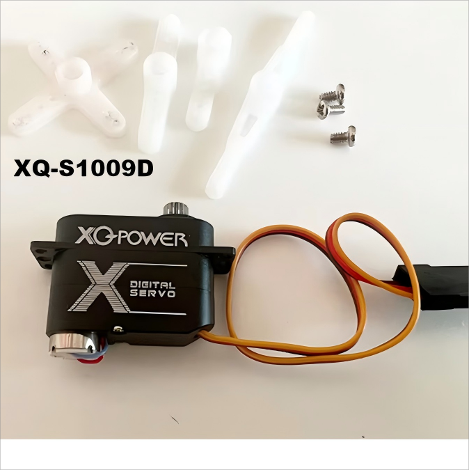 XQ-S1009F/D微型数字舵机 OEM项目 金属齿轮舵机 无人机航模机器人伺服舵机源头厂家 