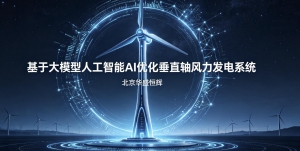 基于大模型优化垂直轴风力发电系统已融合人工智能AI软件平台